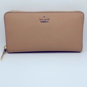 Tan Kate Spade Wallet